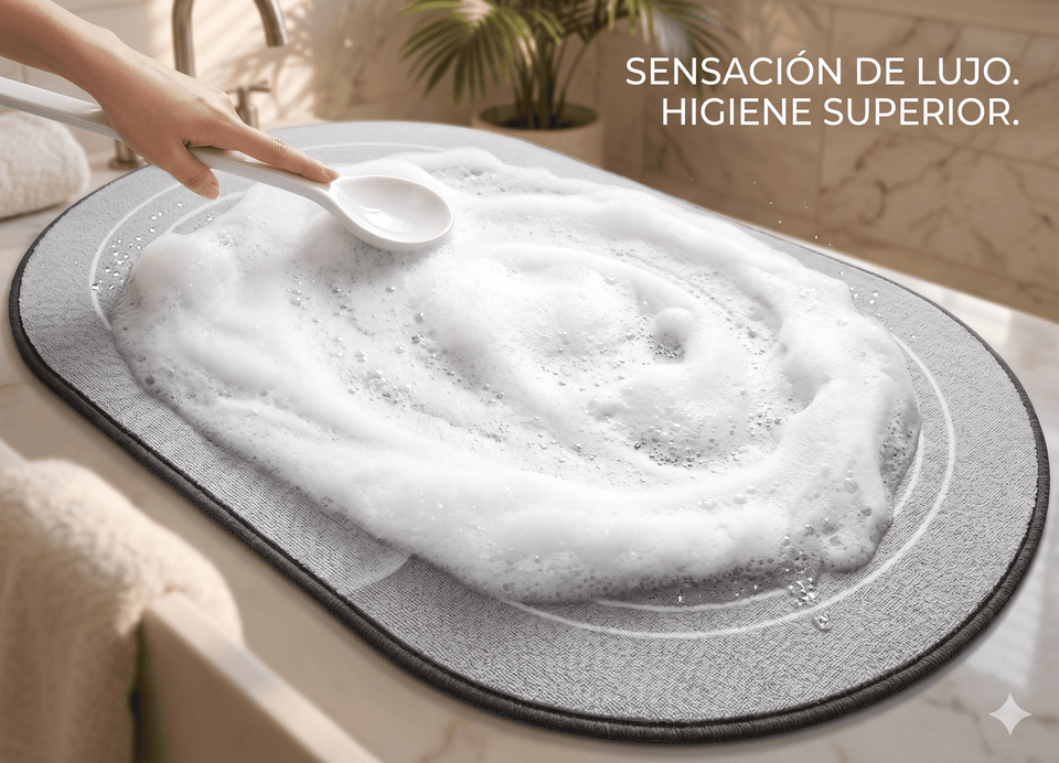 Alfombra de Baño Antideslizante de Secado Rápido  – Ultra Absorbente